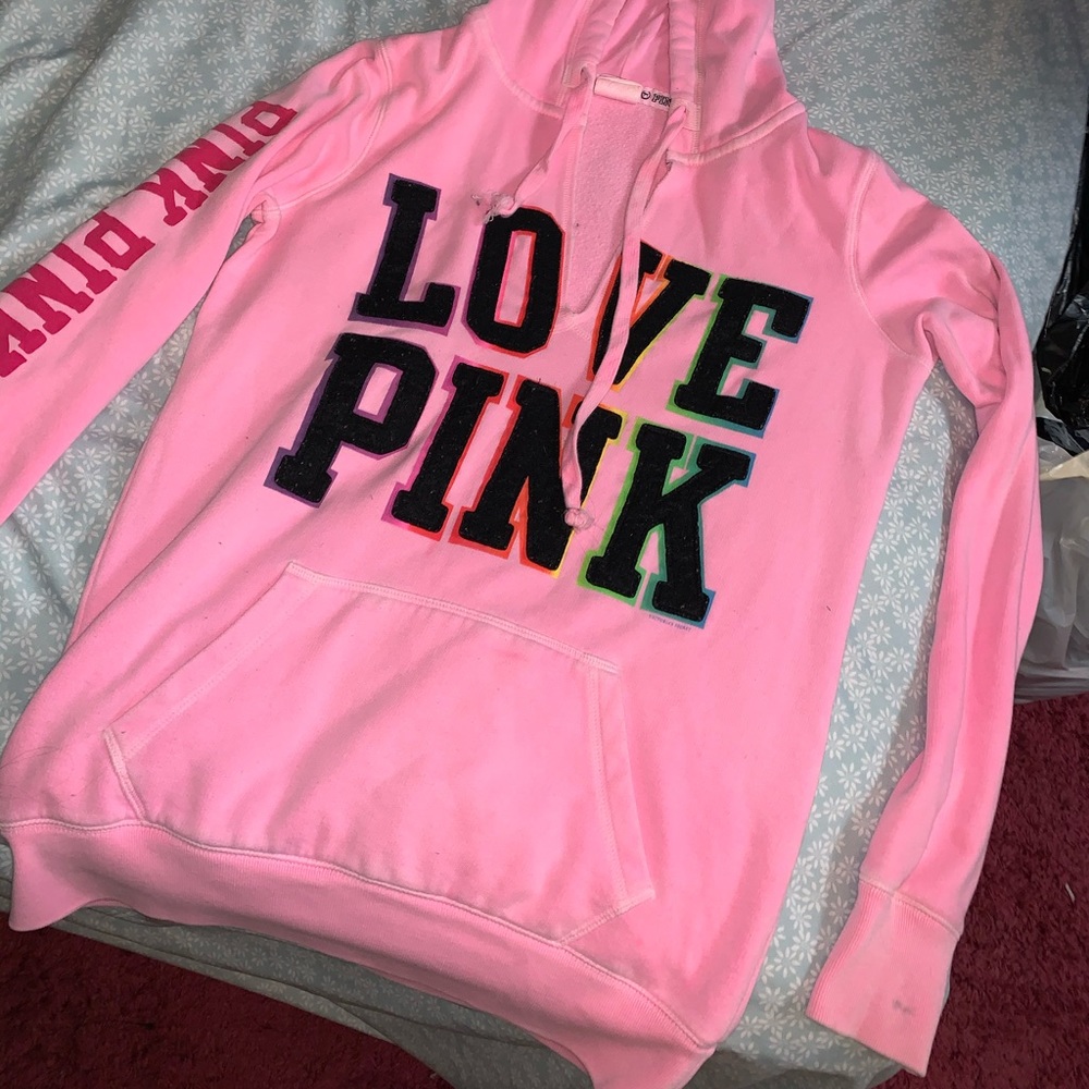VS PINK hooded sweatshirt
